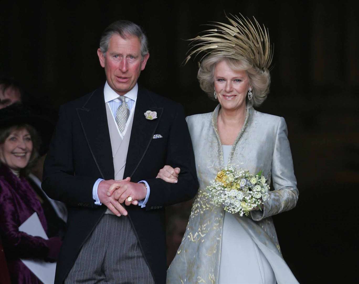 Charles and Camilla were finally married on April 9 2005 in a civil ceremony, followed by a blessing the same day (Reuters/Pool/PA)