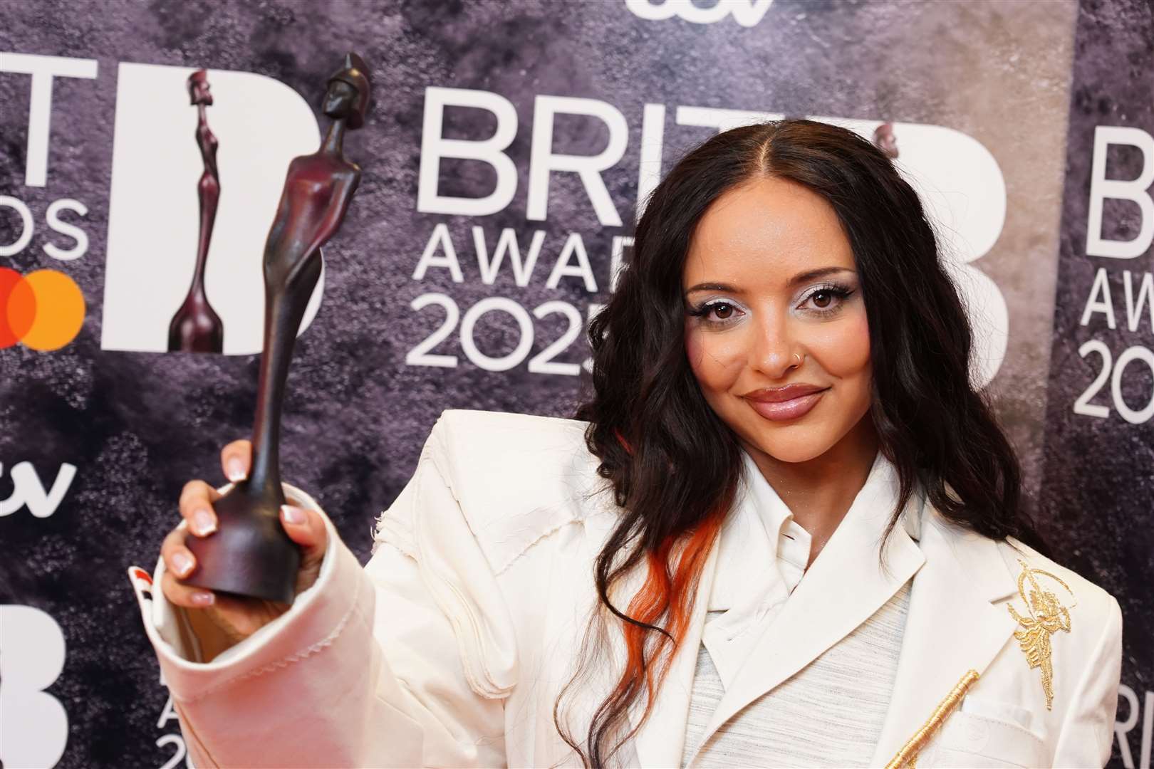Jade Thirlwall won best pop act (Ian West/PA)