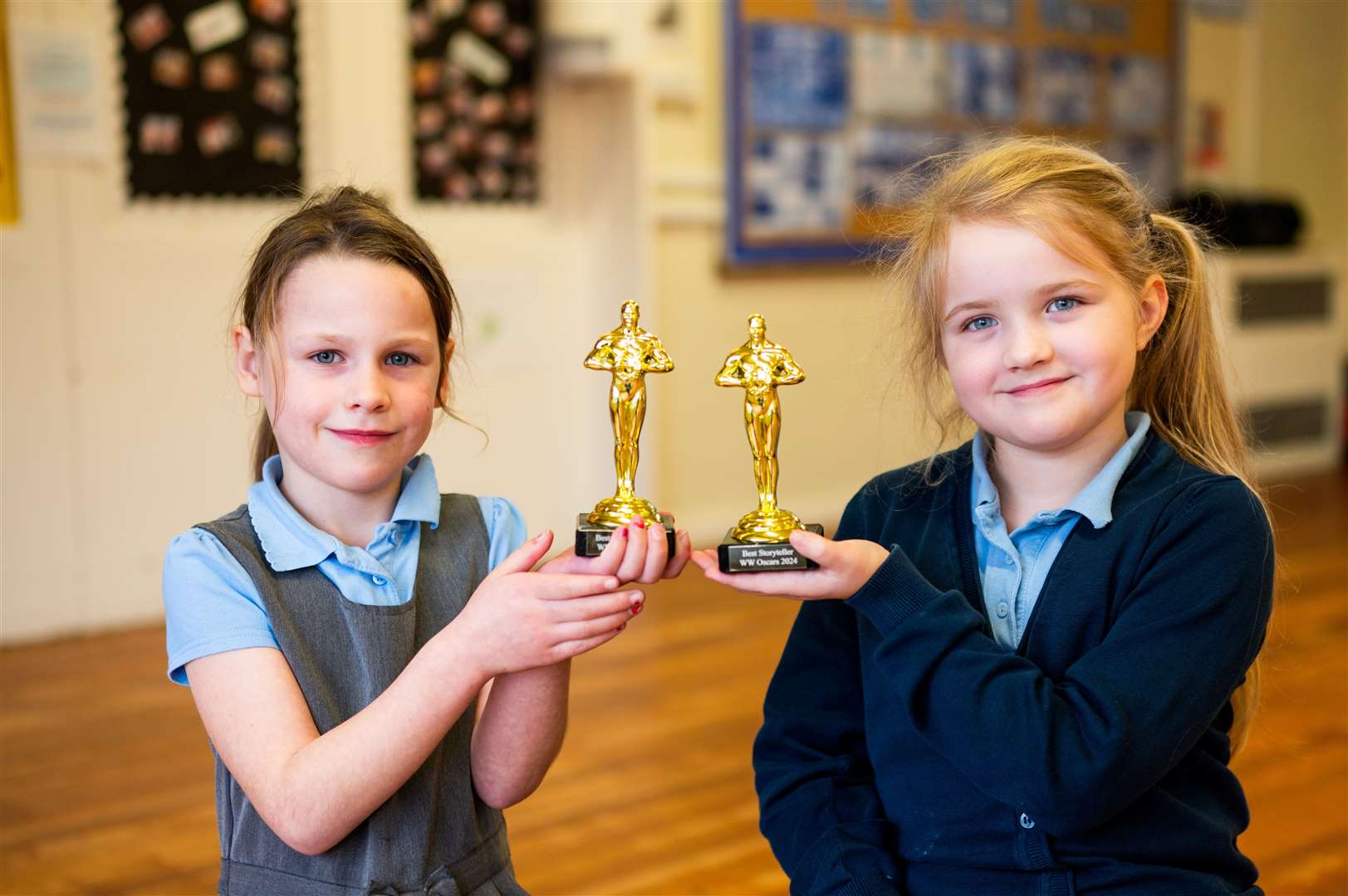 Some of the winners with their 'Oscars'.