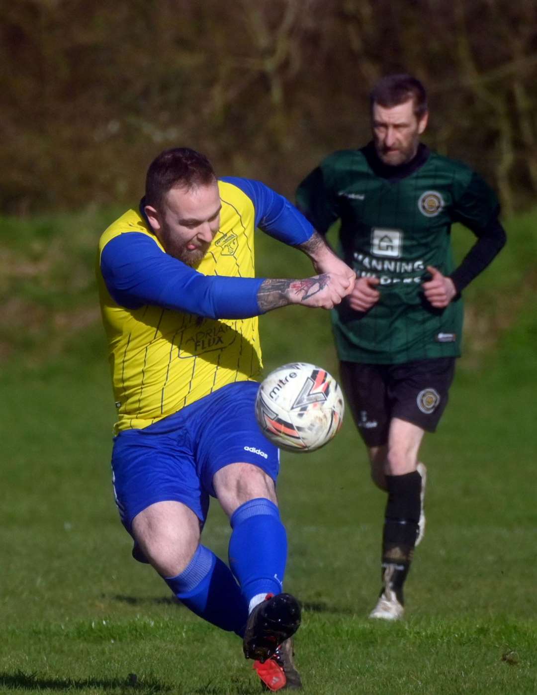 Marshland Saints Reserves (Green) v Gayton United (Yellow)