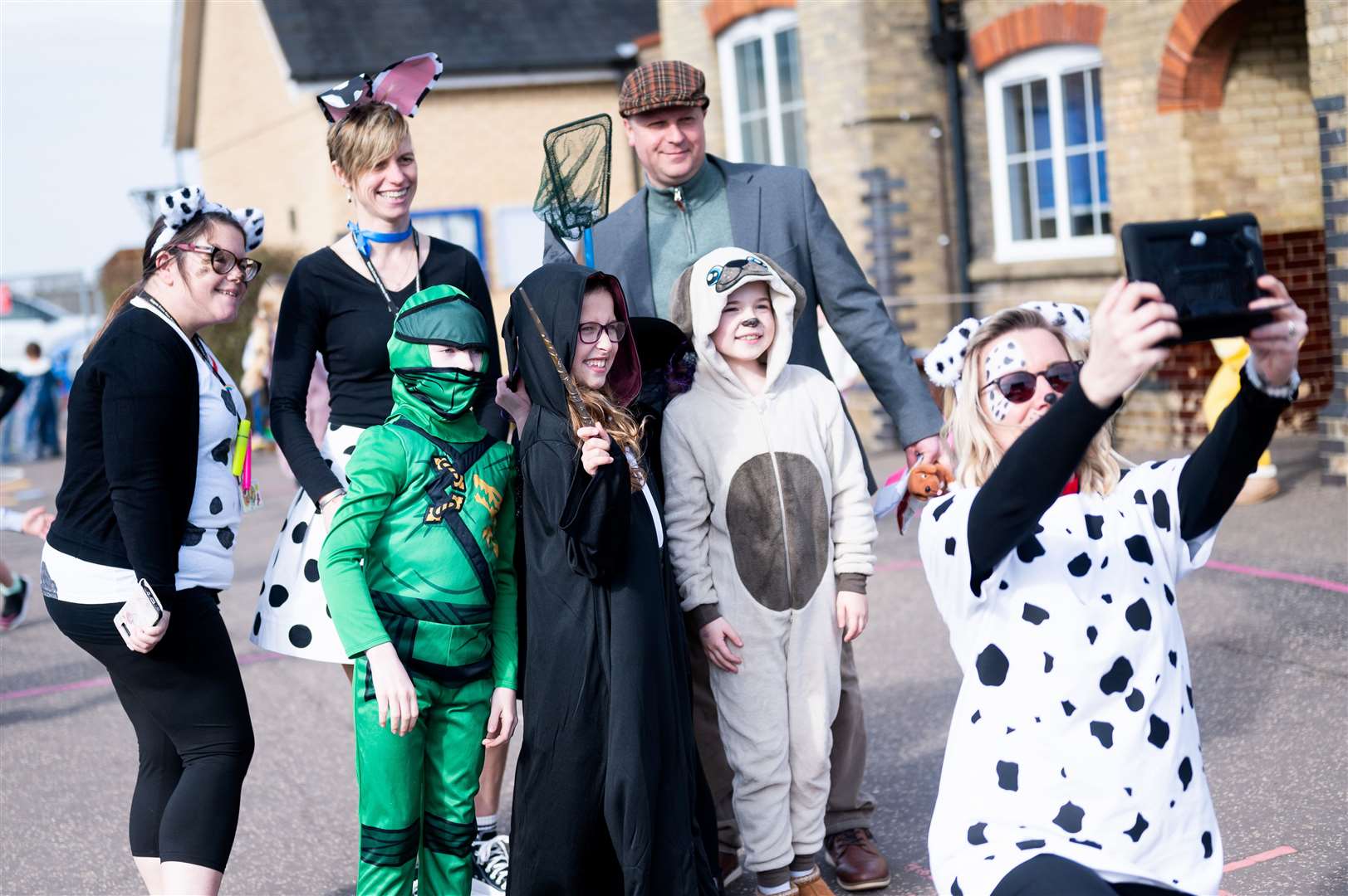 Snapping some photos on World Book Day