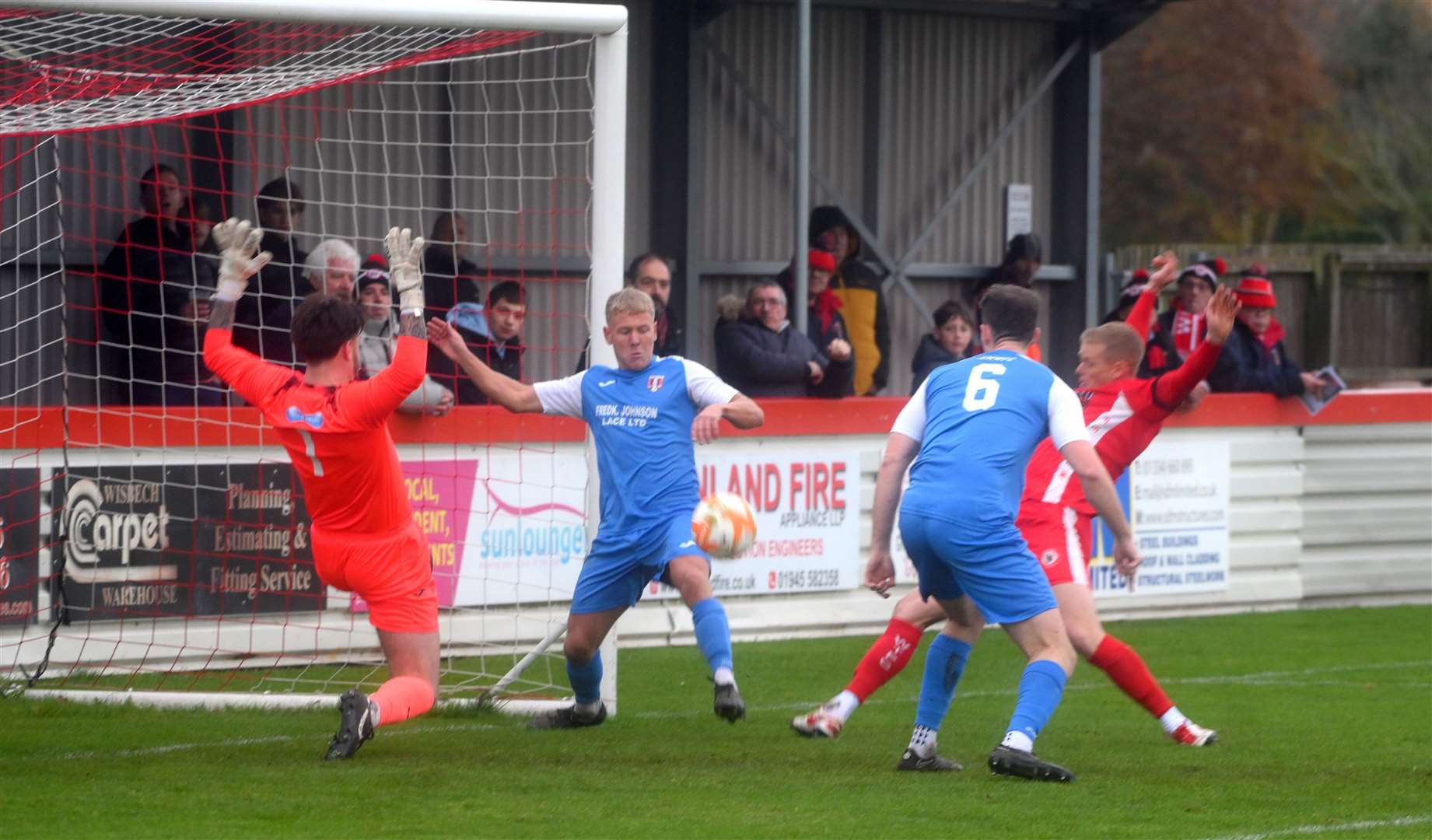 Wisbech v Kimberley Miners Welfare - Michael Frew
