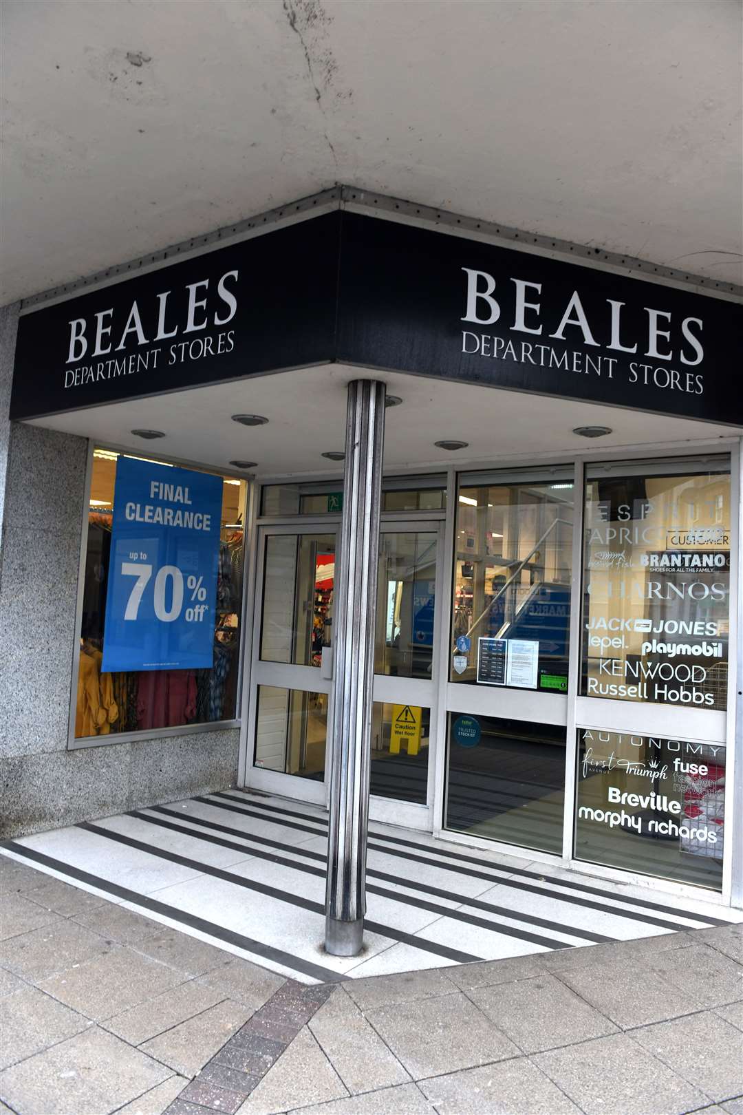 Wisbech's Beales store is under-threat as company faces collapse.
