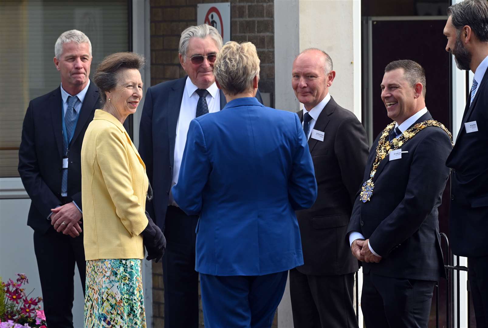 Princess Anne at the Queen Mary Centre in Wisbech. (56719000)