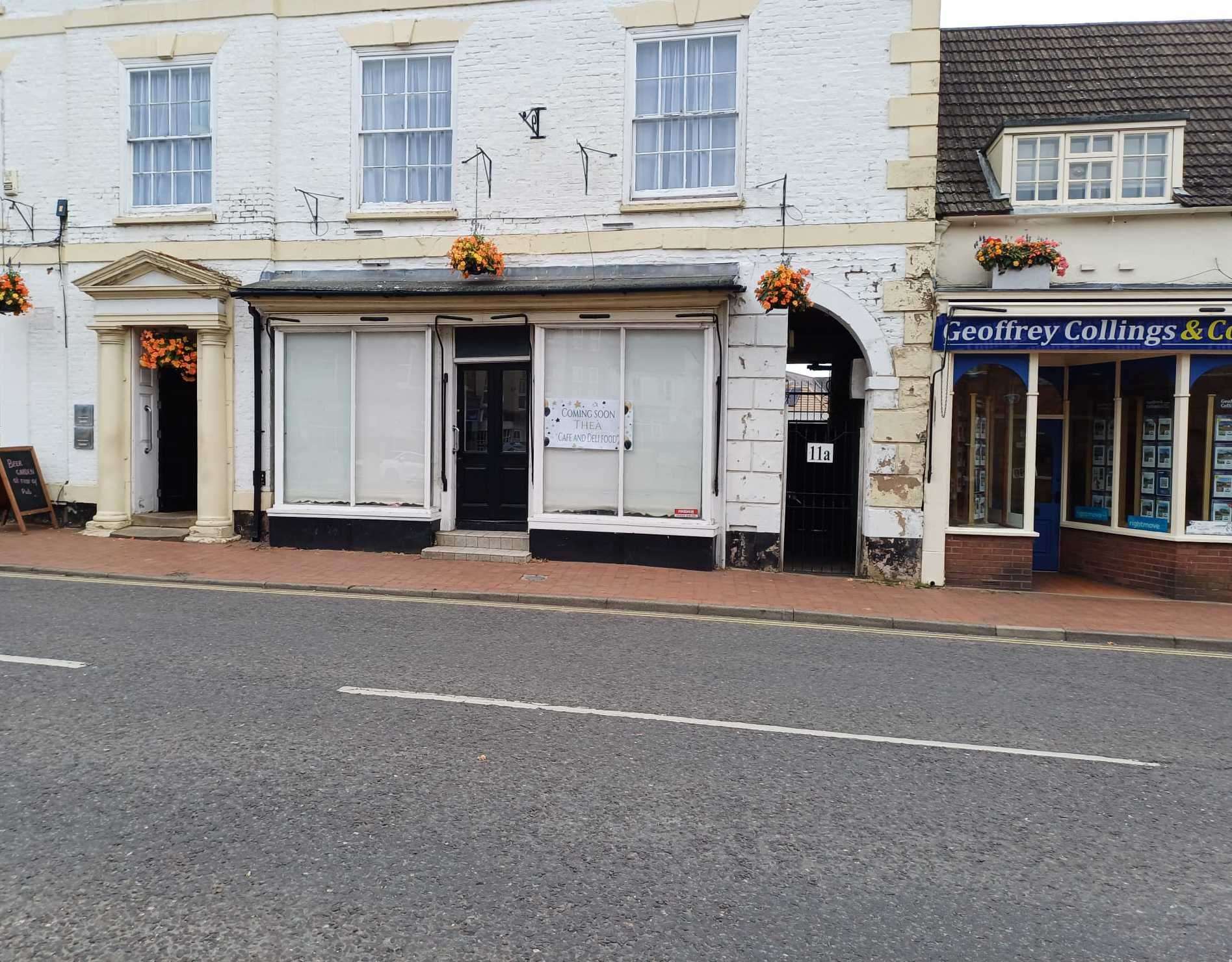 Thea Coffee House will be moving onto premise on the High Street in Long Sutton. PHOTO: SUBMITTED