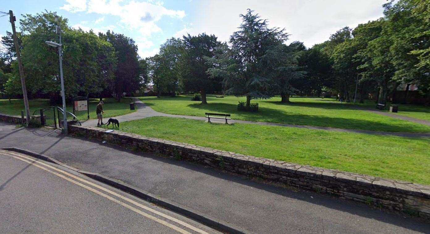 The ‘poison’ was found sprinkled around a park at the bottom of Alexandra Road. Picture: Google Maps
