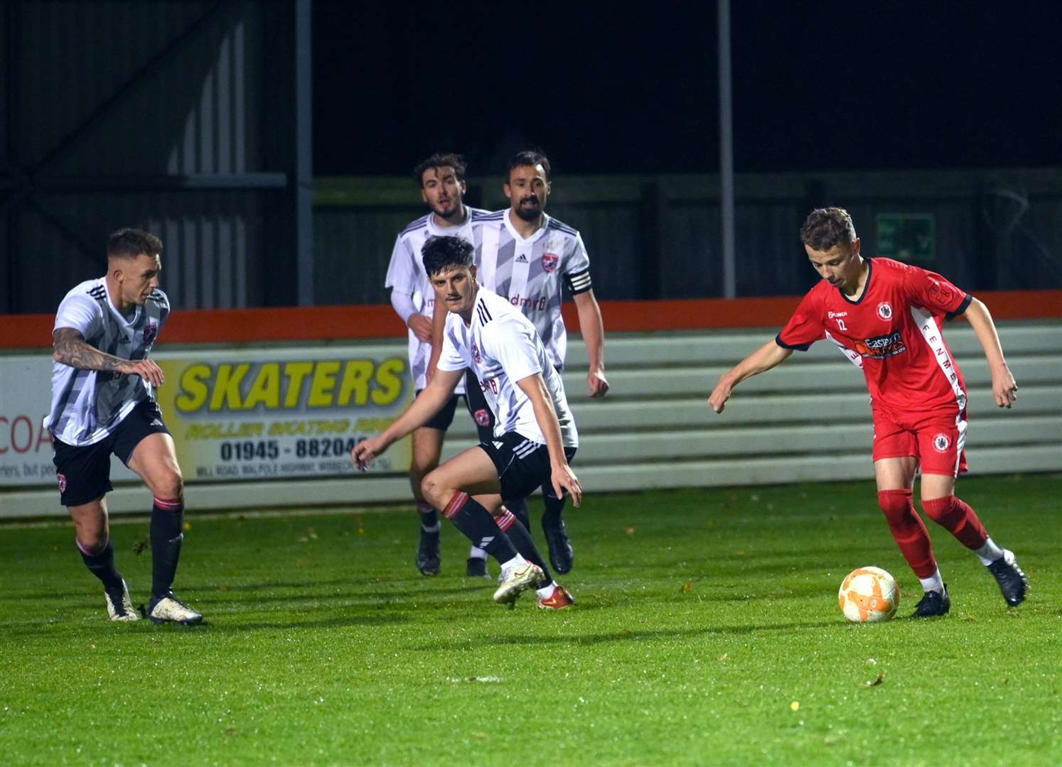 Wisbech v West Wratting in the Cambs Invitation Cup.