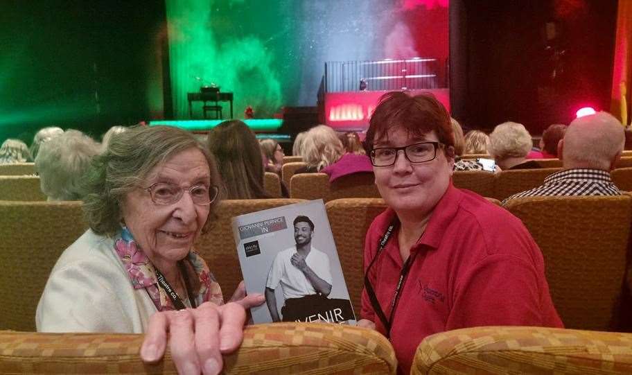 Maureen Loring had a dream come true when she rubbed shoulder's with Strictly heart throb Giovanni Pernice thanks to Sarah Perkins.