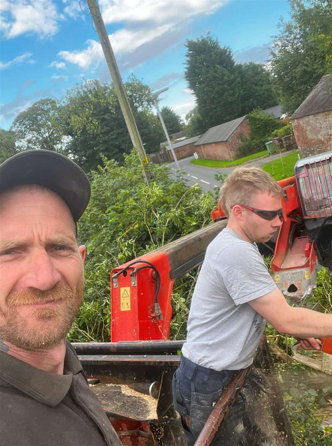 Adam Carruthers, right, and Daniel Graham are on trial for cutting down the Sycamore Gap tree (CPS/PA)