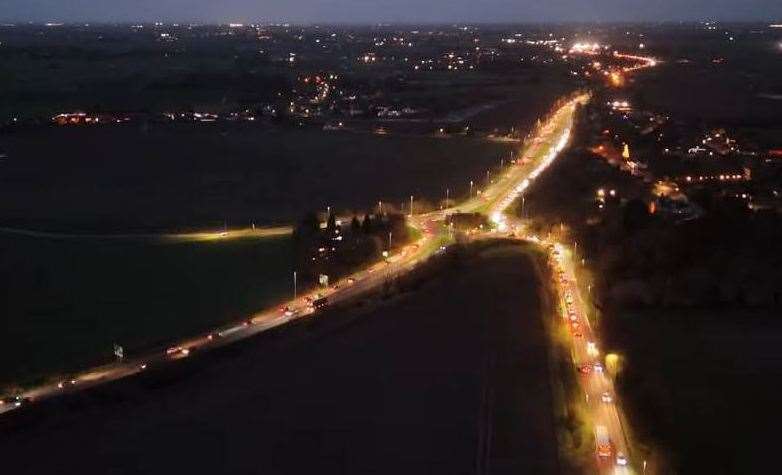Sutton Bridge Christmas convoy 2024. PHOTOS: SUBMITTED