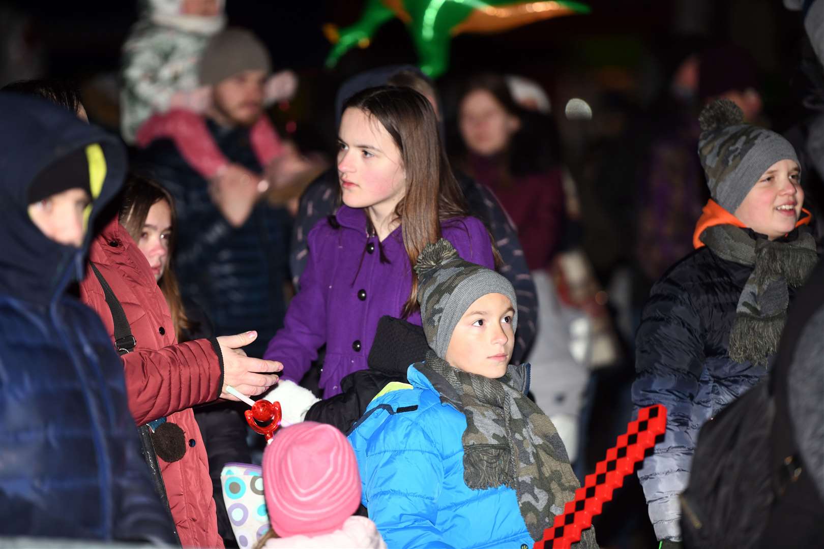 Wisbech Christmas Lights switch on. (53369355)