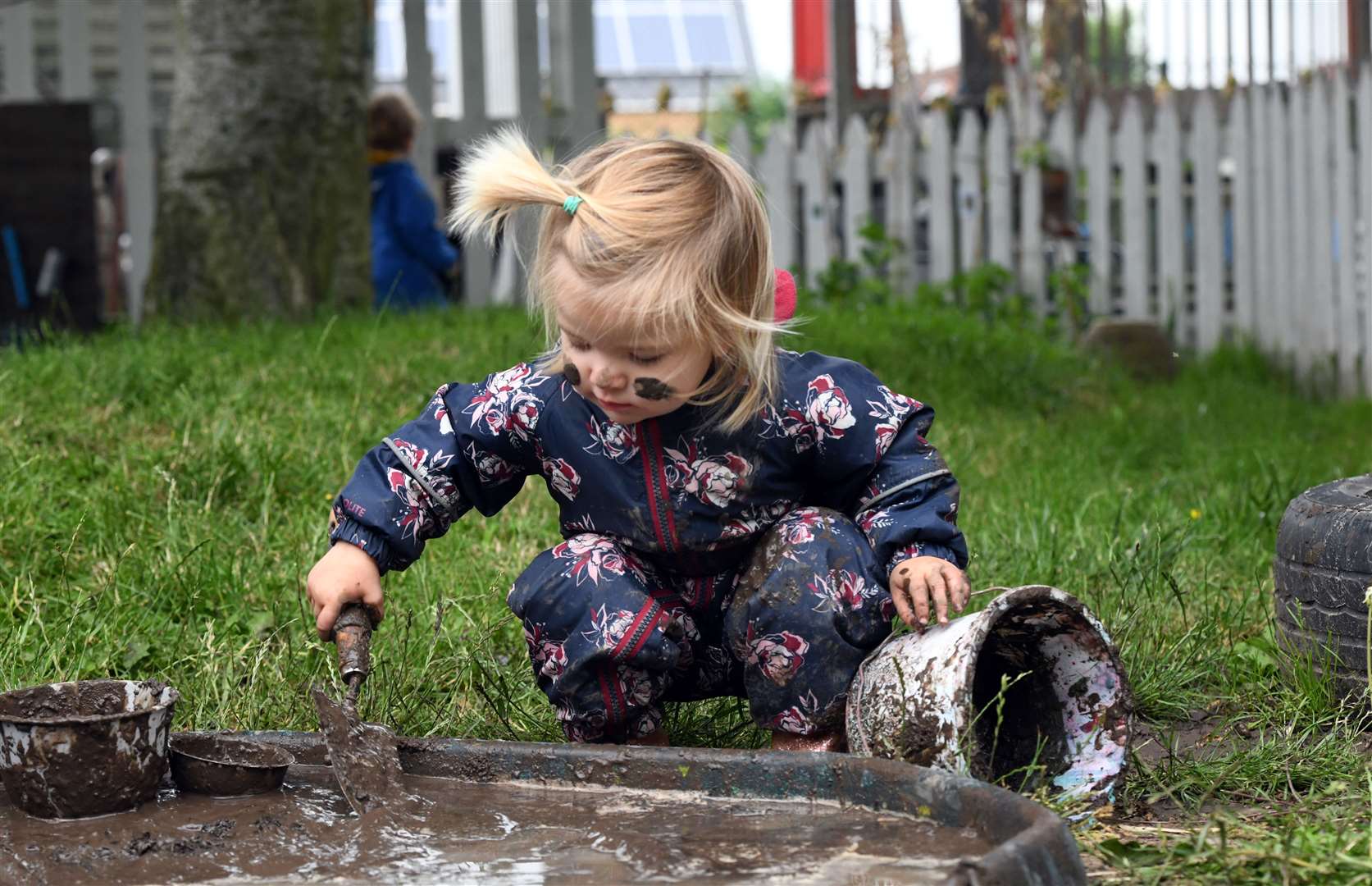International Mud Day at Emneth Nursery School was one that inspired photographer Adam Fairbrother to pick not one but three images for his choices in June.