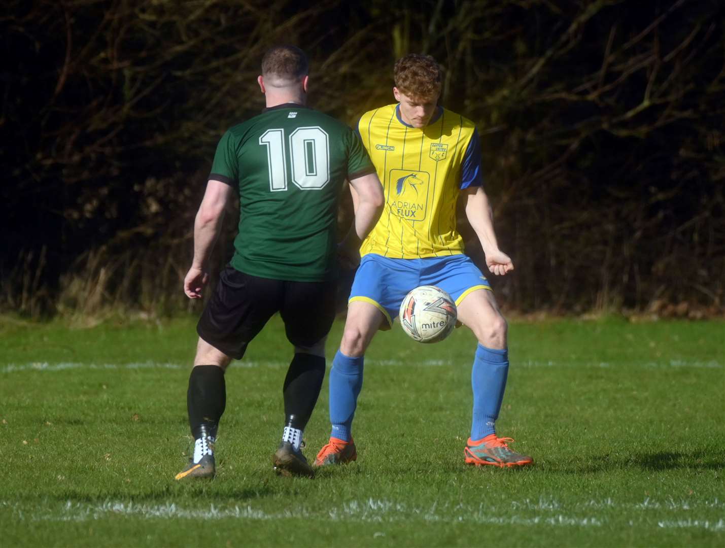 Marshland Saints Reserves (Green) v Gayton United (Yellow)