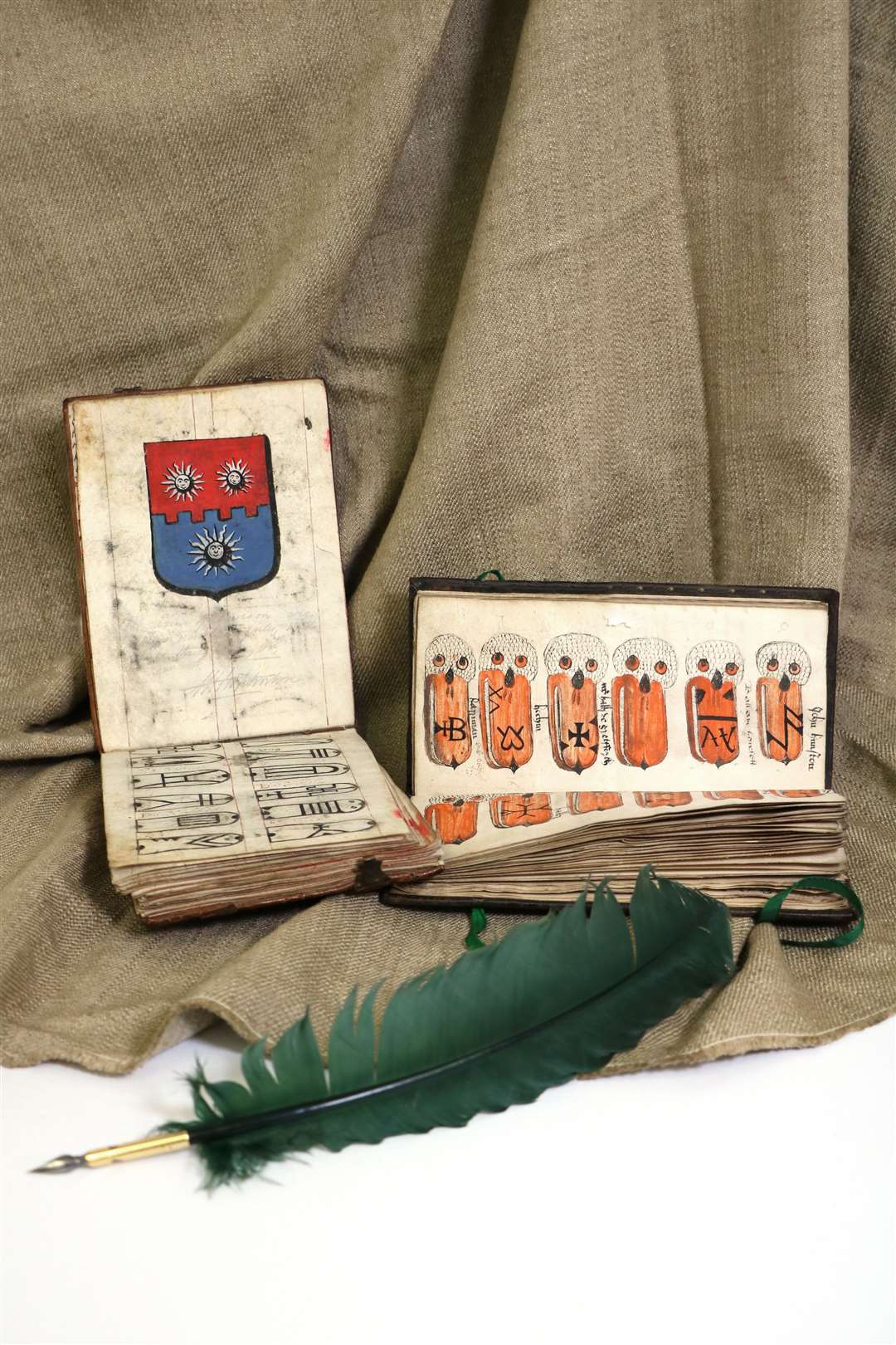 A rare Tudor manuscript designed to help with swan-keeping in the era when mute swans were owned by the English crown to be sold with an estimate of £8000- 16,000. Photo: Sworders.