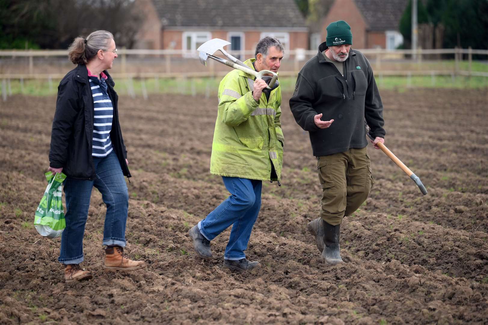 The project promotes team work and community spirit