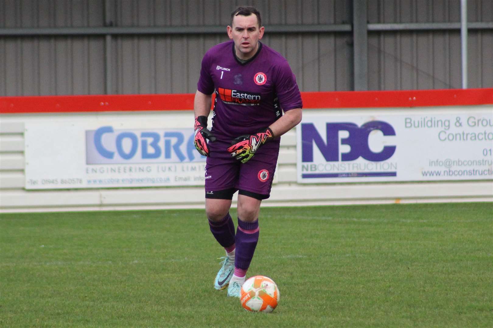 Popular keeper Alex Street has returned to Wisbech Town. Photo: ERIN LARHAM (61724537)