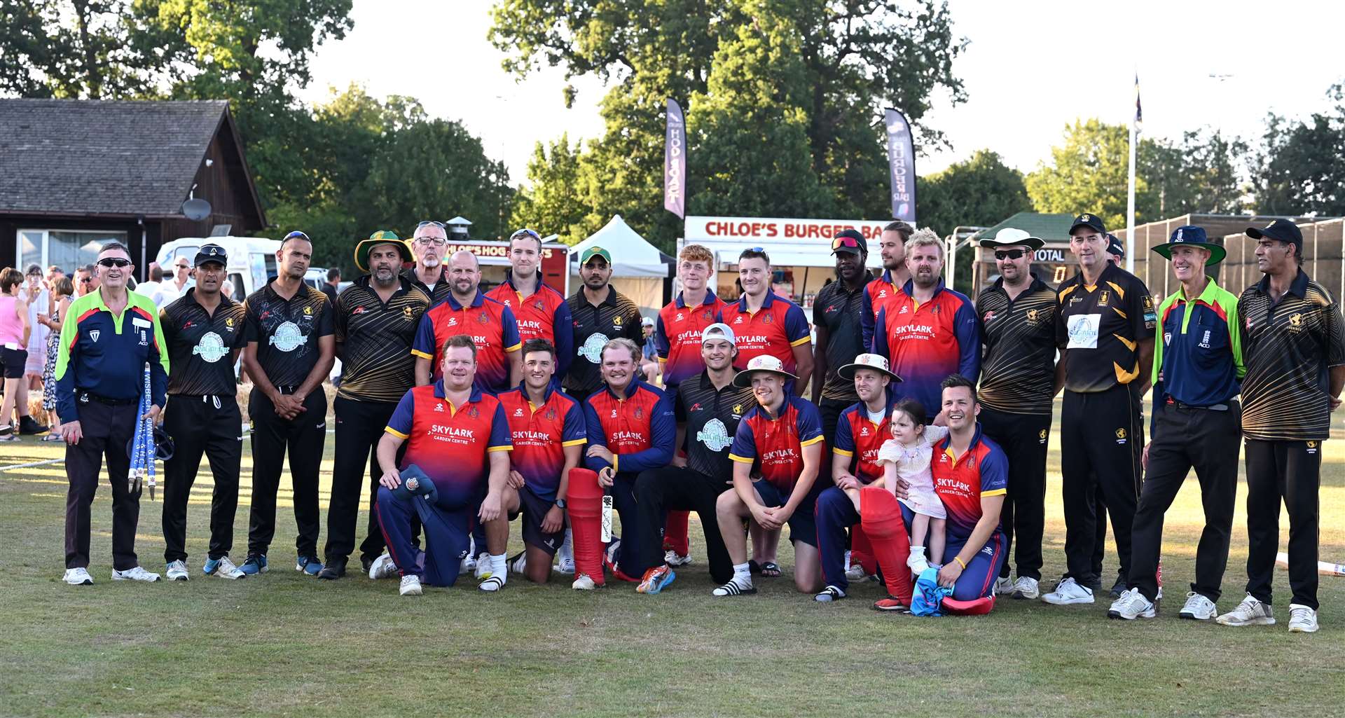Wisbech cricket club hosting the Lashings cricket club. (58619611)