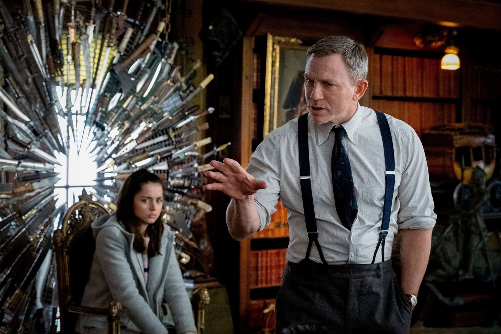 There was great chemistry between Ana de Armas and Daniel Craig. Credit: PA Photo/MRC II Distribution Company LP/Claire Folger.