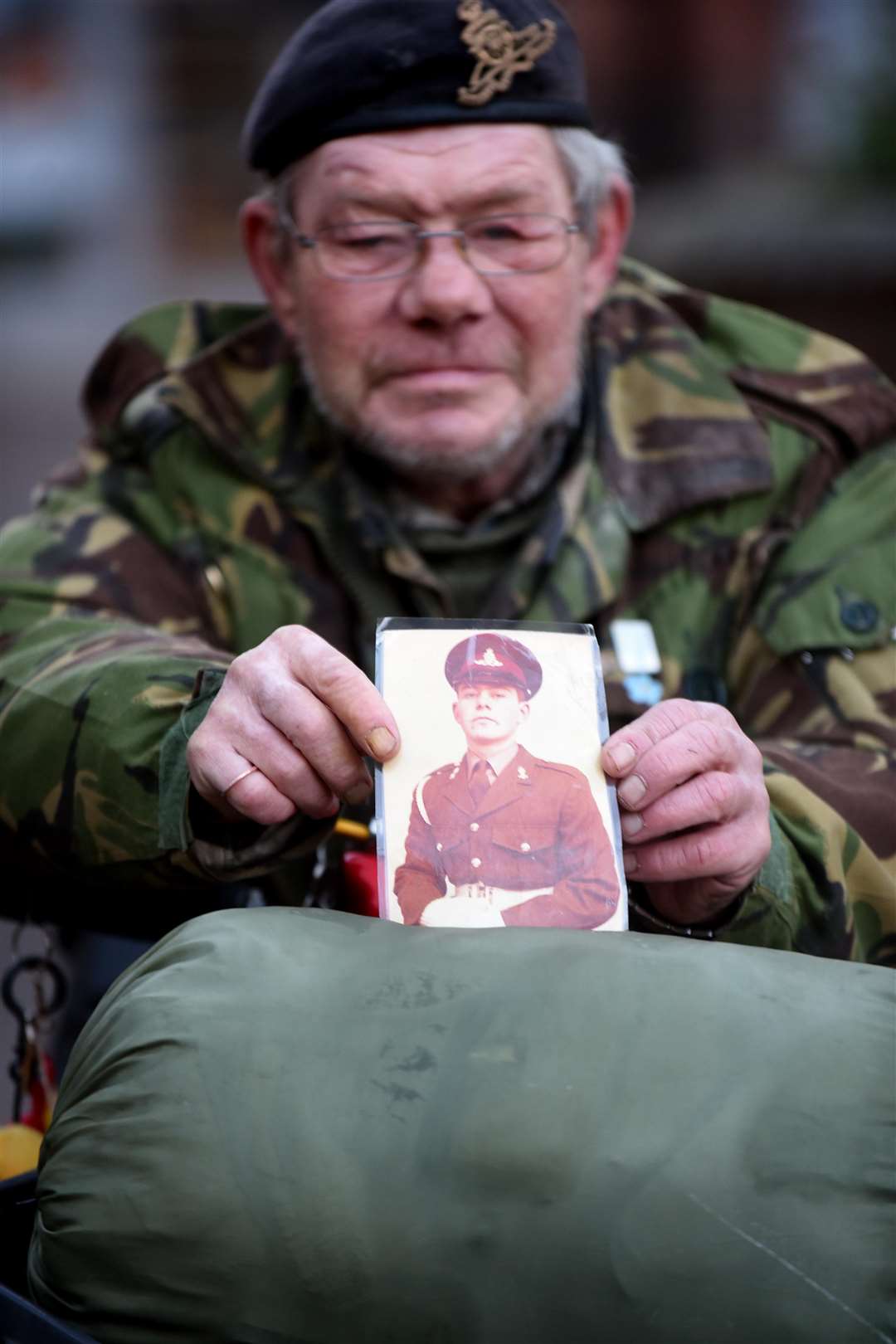 Steven Burrell a homeless veteran. (6793258)