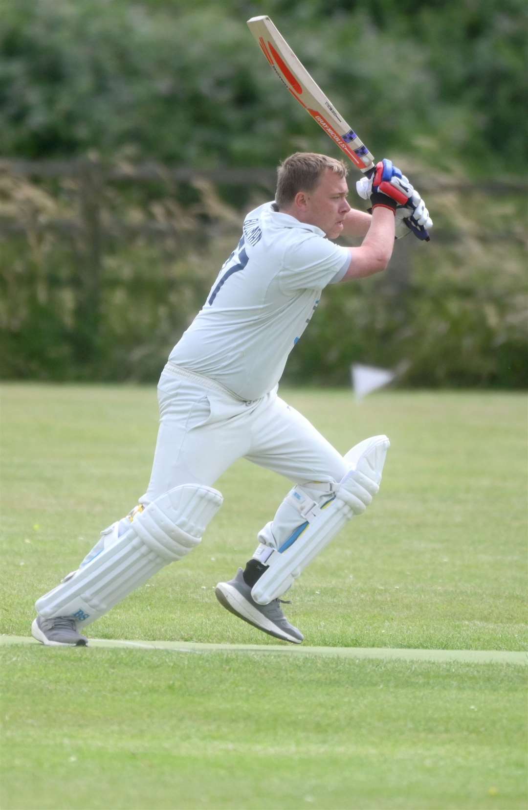Wimblington v Chippenham cricket action