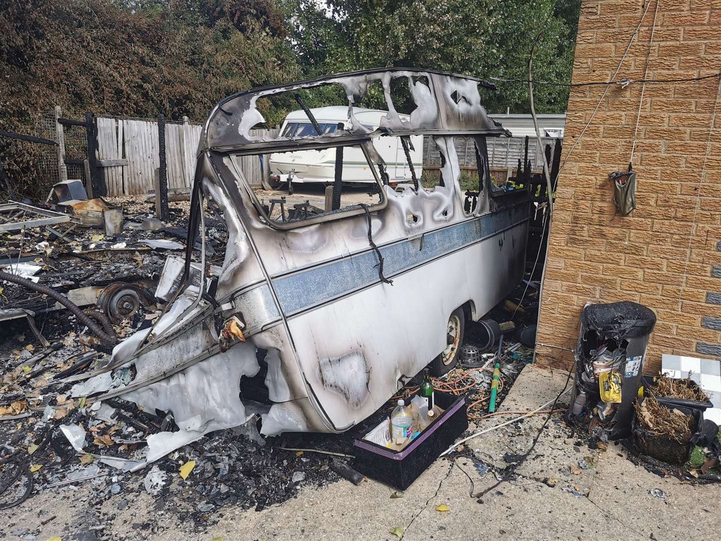Archie Dorton and his family lost everything in the fire at Parkfield Caravan Park in Wisbech St Mary this summer. (60319312)
