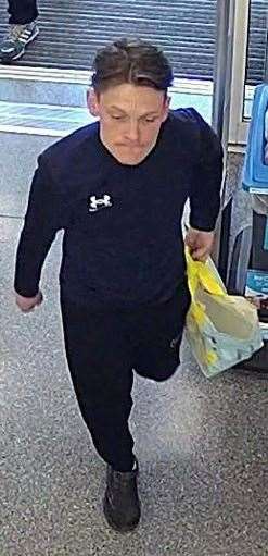 Police investigating the theft at Long Sutton Co-op are hoping to identify this man