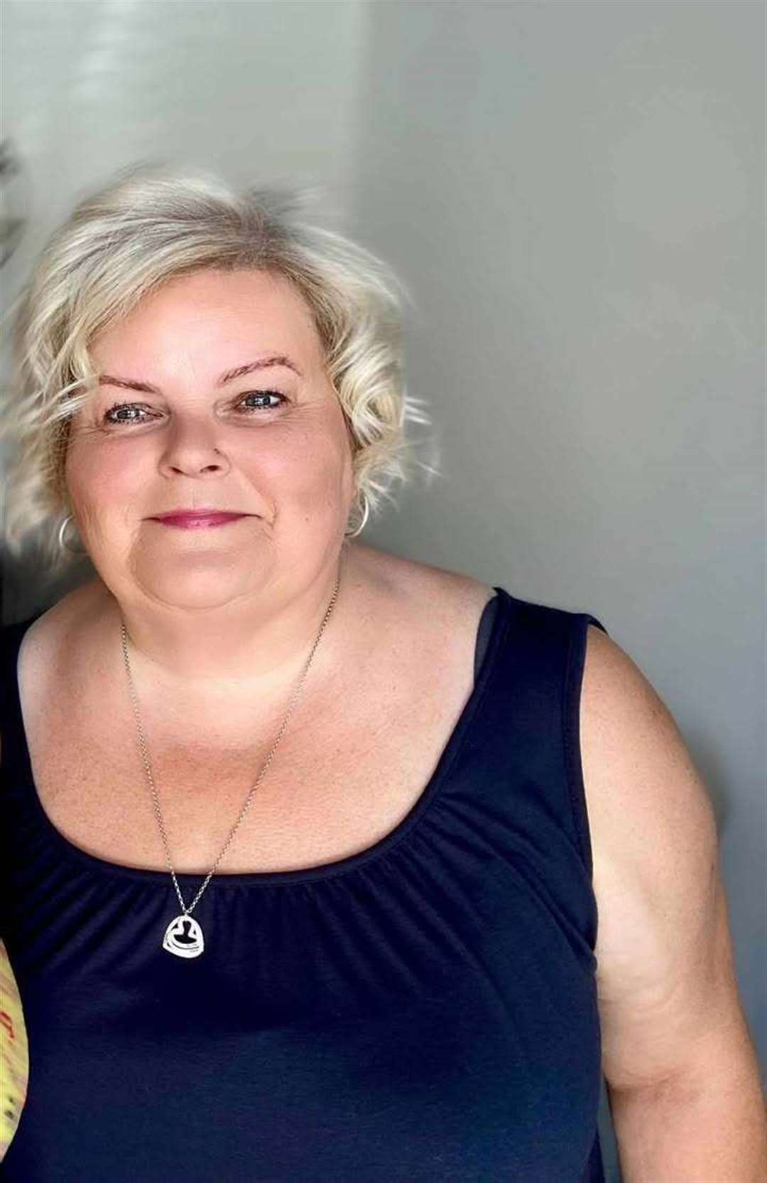 Janet Minett before her weight loss journey