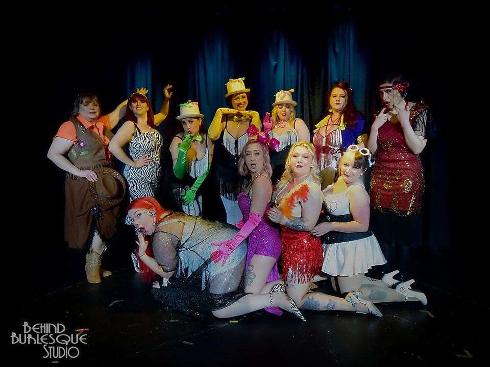 Tickets are on sale now for an evening of burlesque and cabaret in aid of charity. Picture: Behind Burlesque Studio