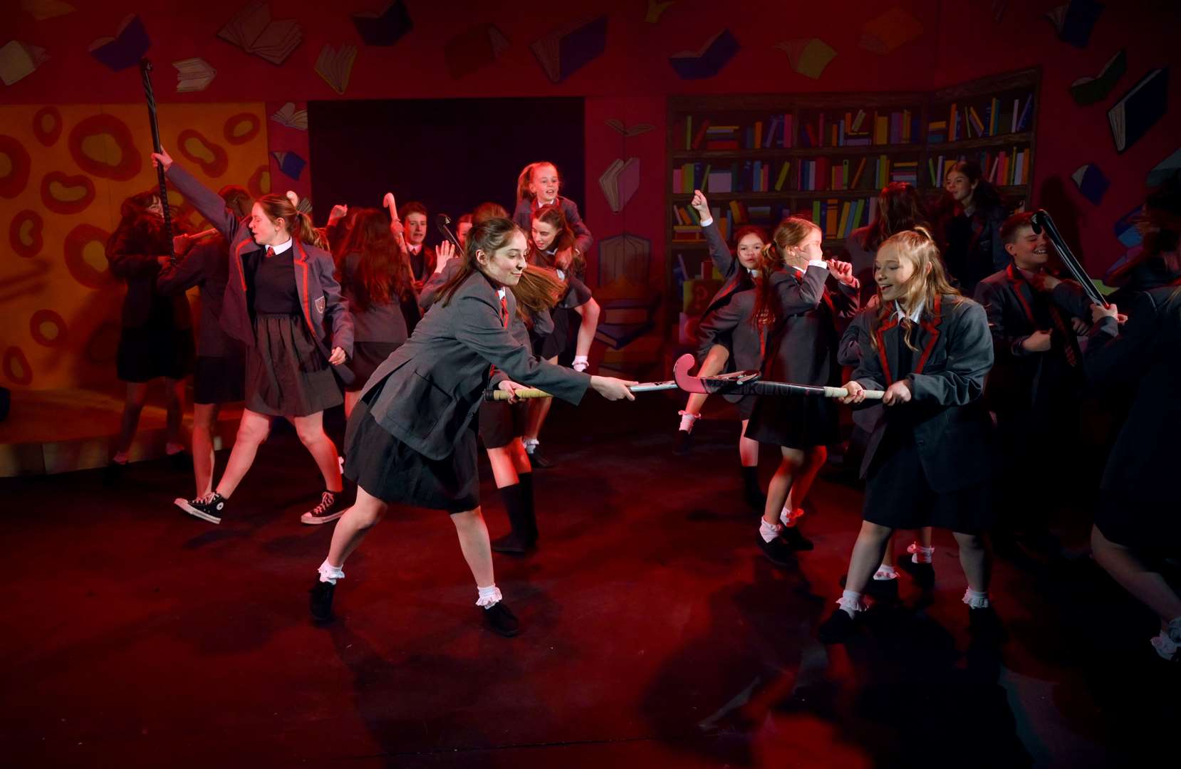 Dress Rehearsal of Matilda at The Angles Theatre