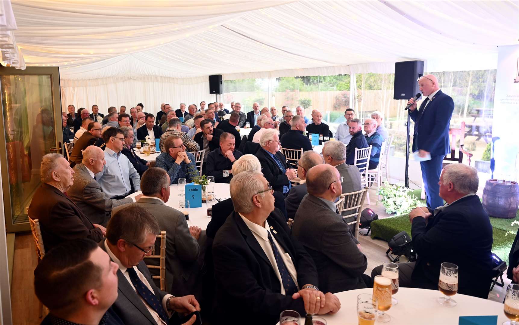 Wisbech Business Professional Men's Club 50th Anniversary with an audience with Steve Davis and Dennis Taylor