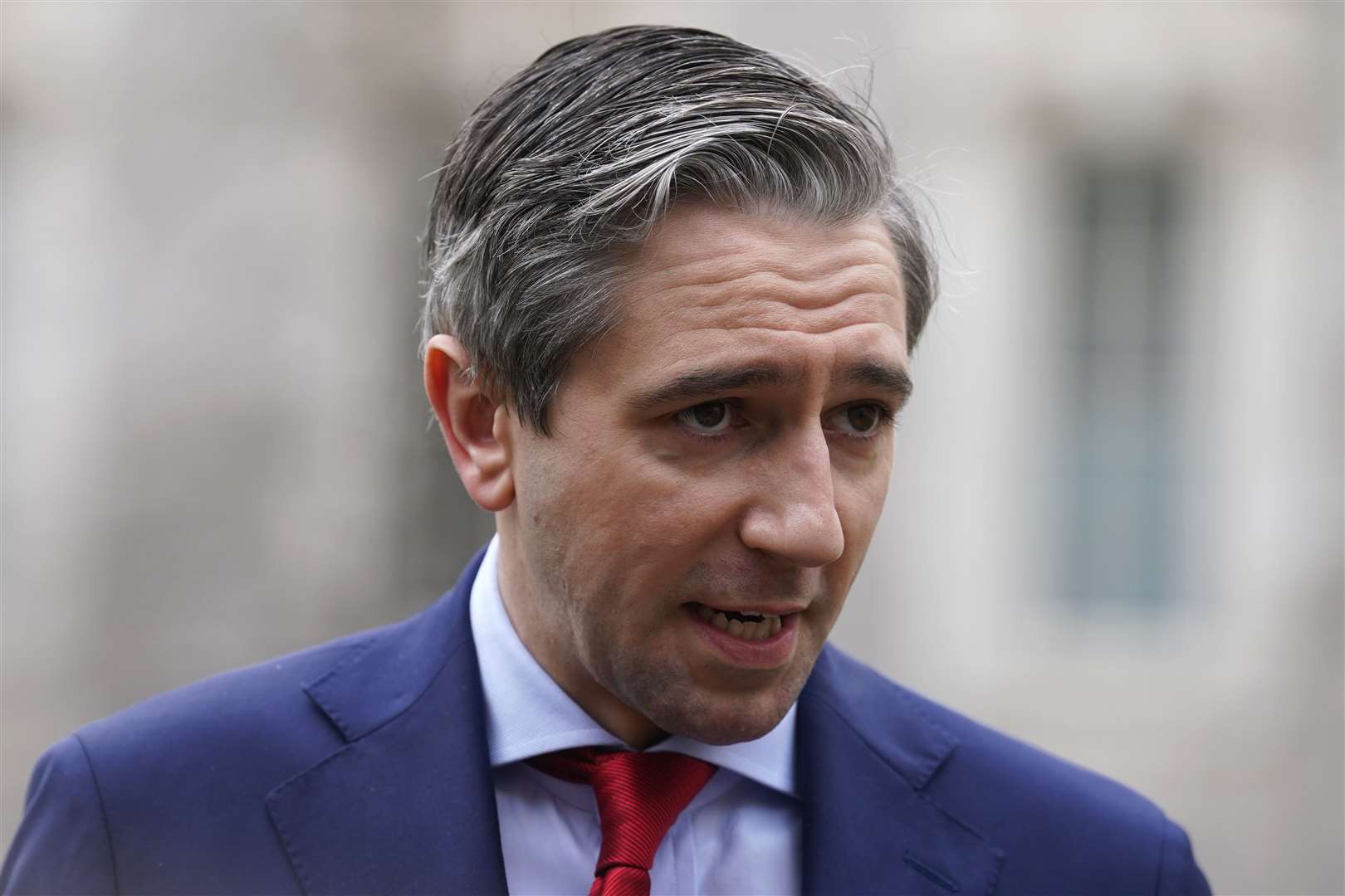 Tanaiste Simon Harris said it was a momentous day for Catholics around the world (Brian Lawless/PA)