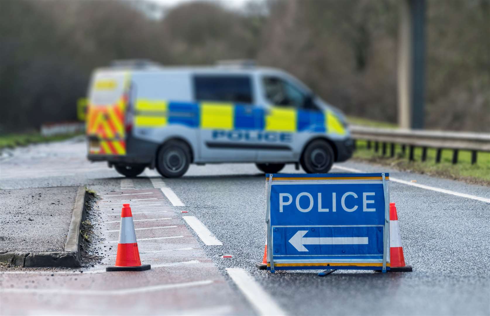 A stock image of police at a crash scene. Picture: iStock