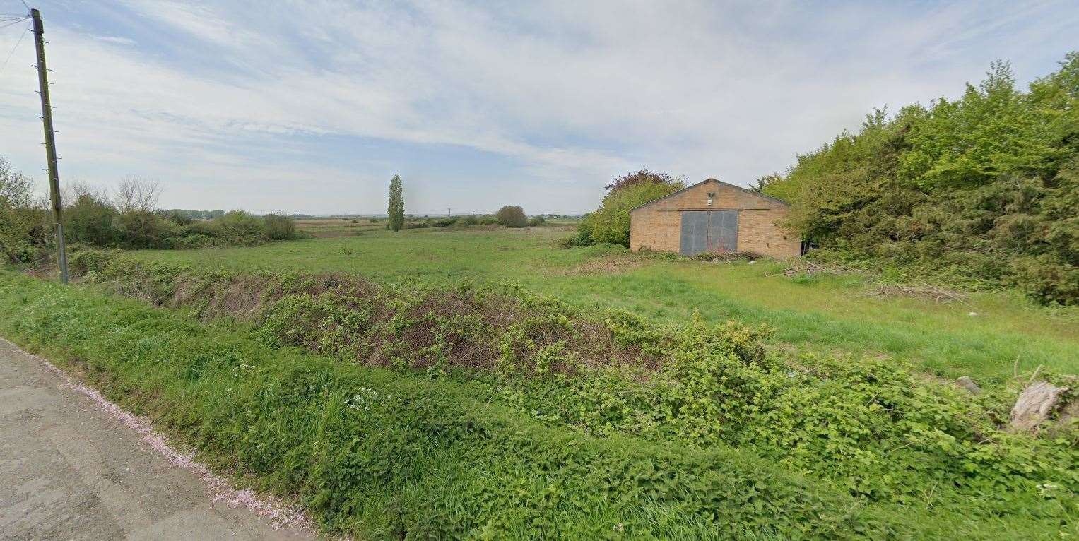 Land off West Street, Chatteris, Cambridgeshire, where 70 new homes are proposed to be built. Picture: Google