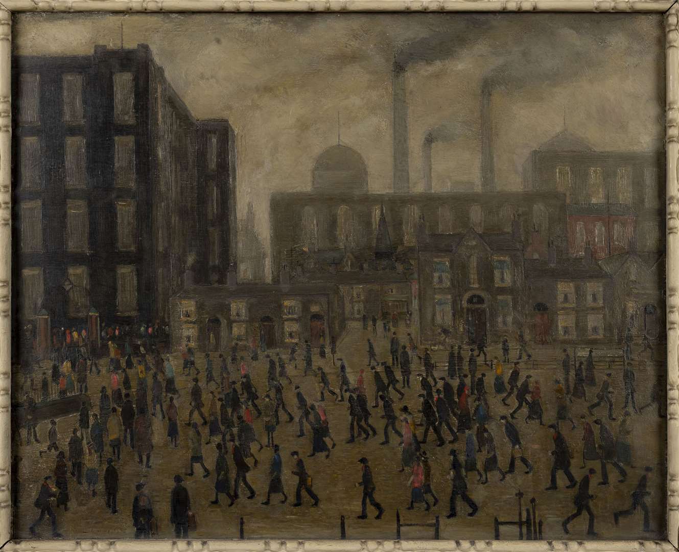 A rare painting by LS Lowry was originally bought for £10 (Lyon and Turnbull/PA)