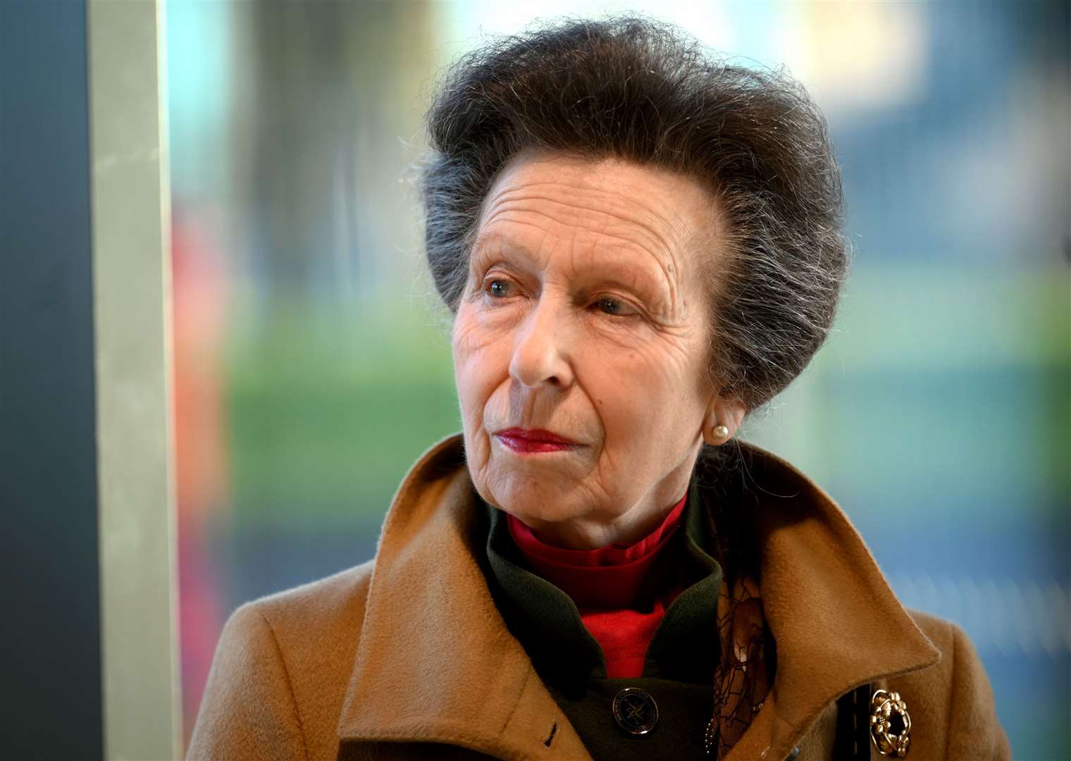 Princess Anne visiting the North Cambridgeshire Training Centre in Chatteris