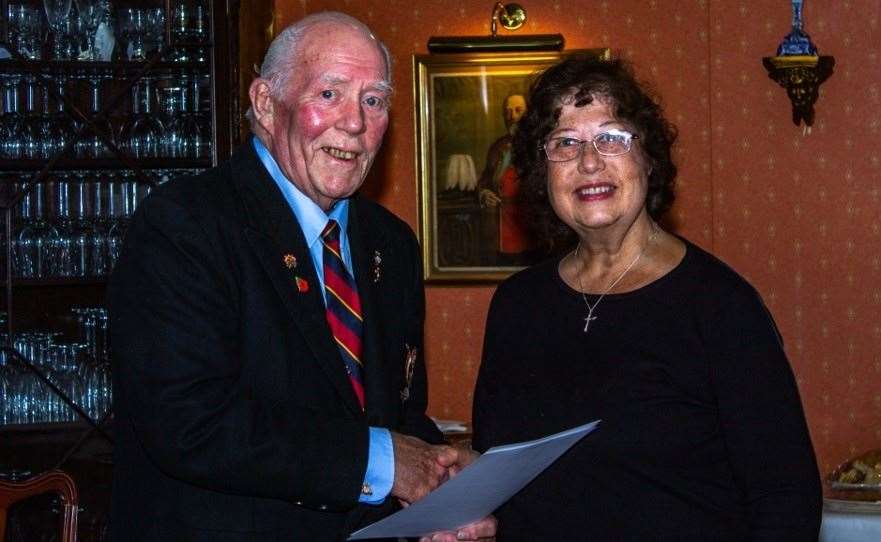 Jenny Mandley is rewarded for 10 years