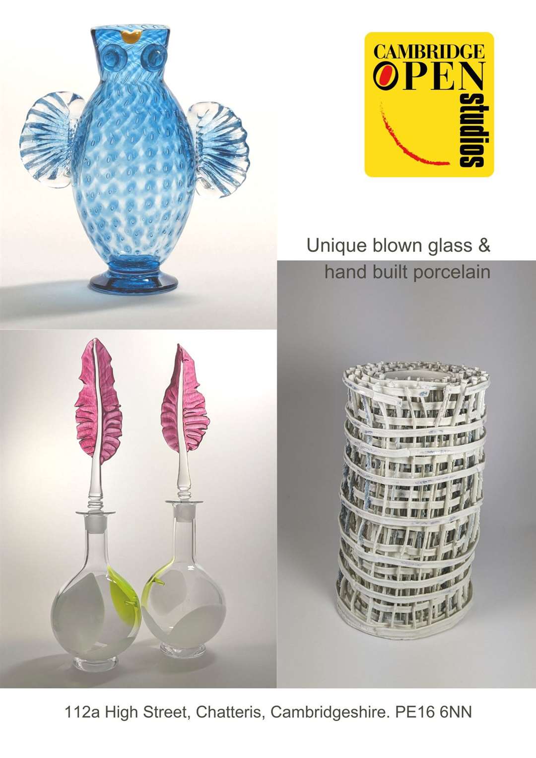 Stewart and Kathryn Hearn who run Stewart Hearn London Glassworks at 112a High Street, will open their doors over two weekends.