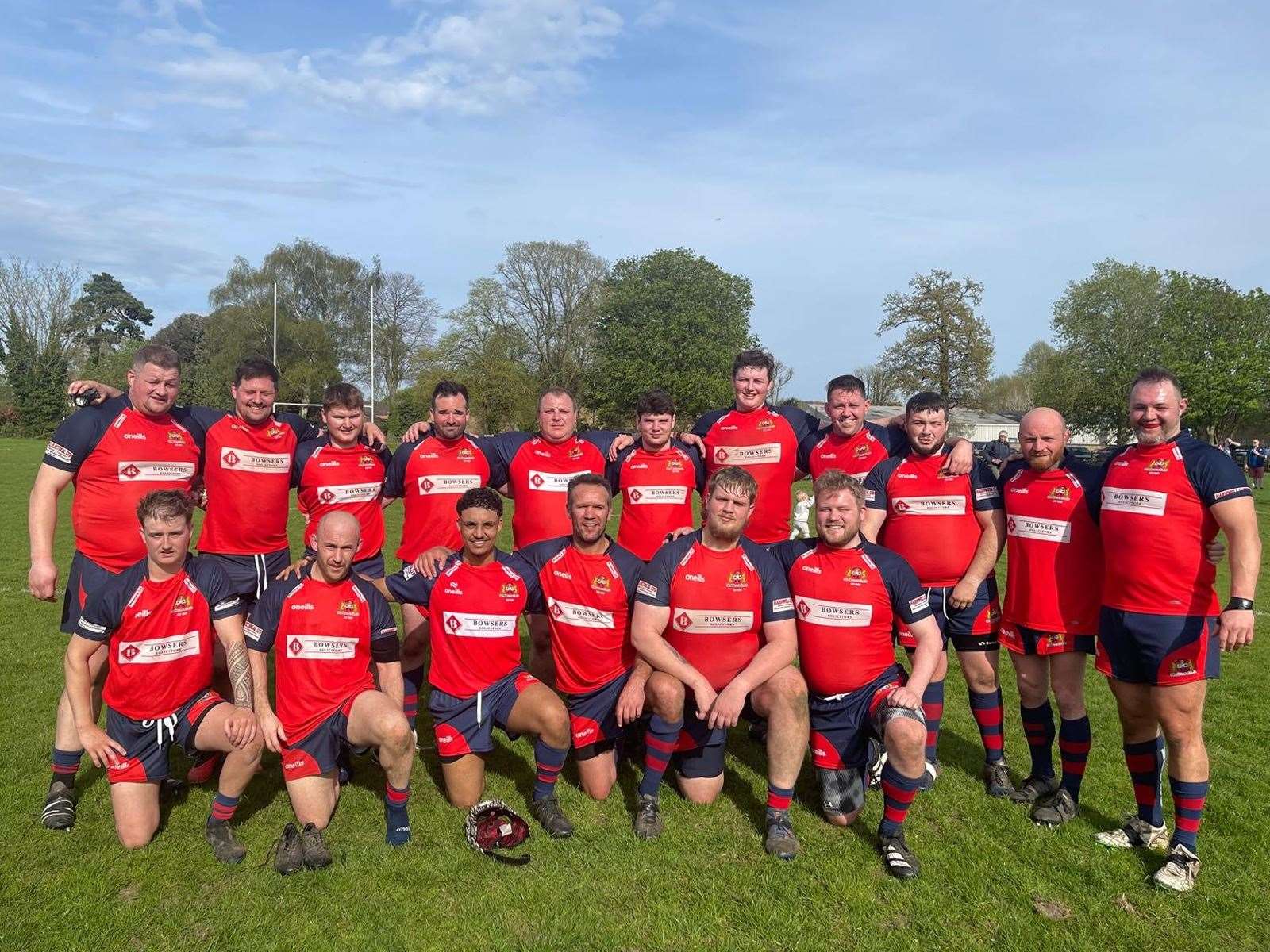 Wisbech 1st XV face the camera