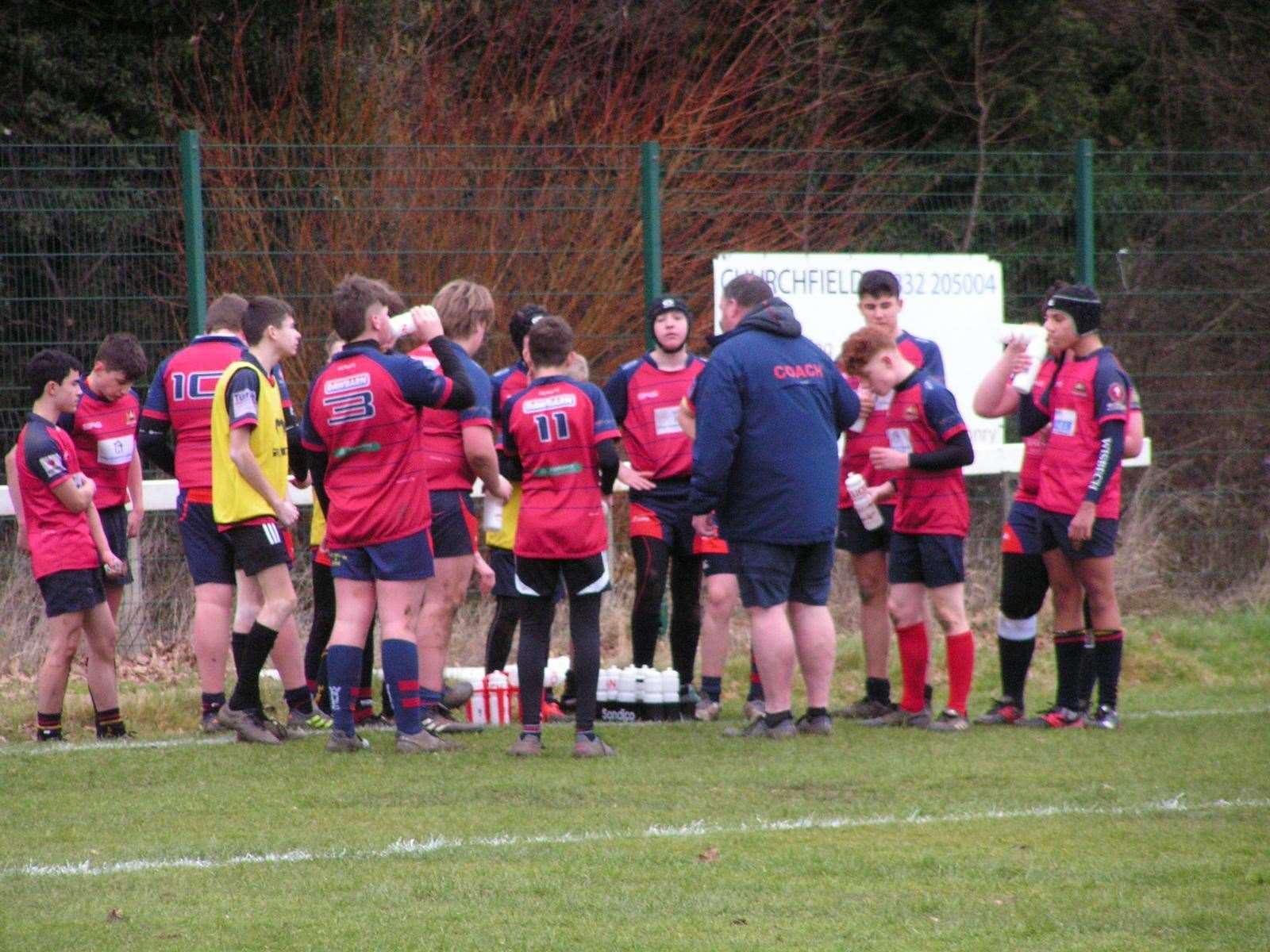 Wisbech U14s at Peterborough Lions