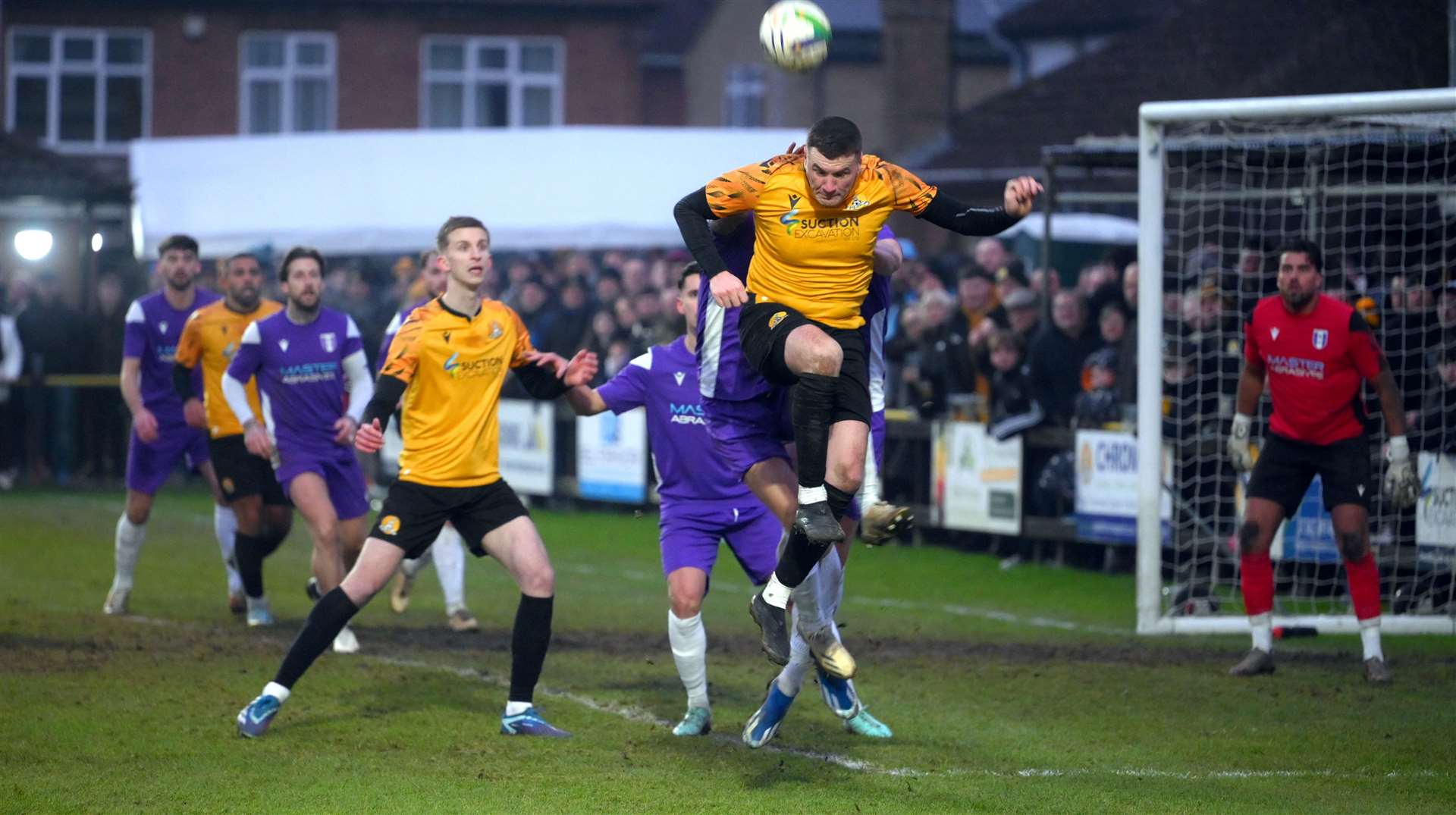 March v Daventry in the Last 32 of the FA Vase