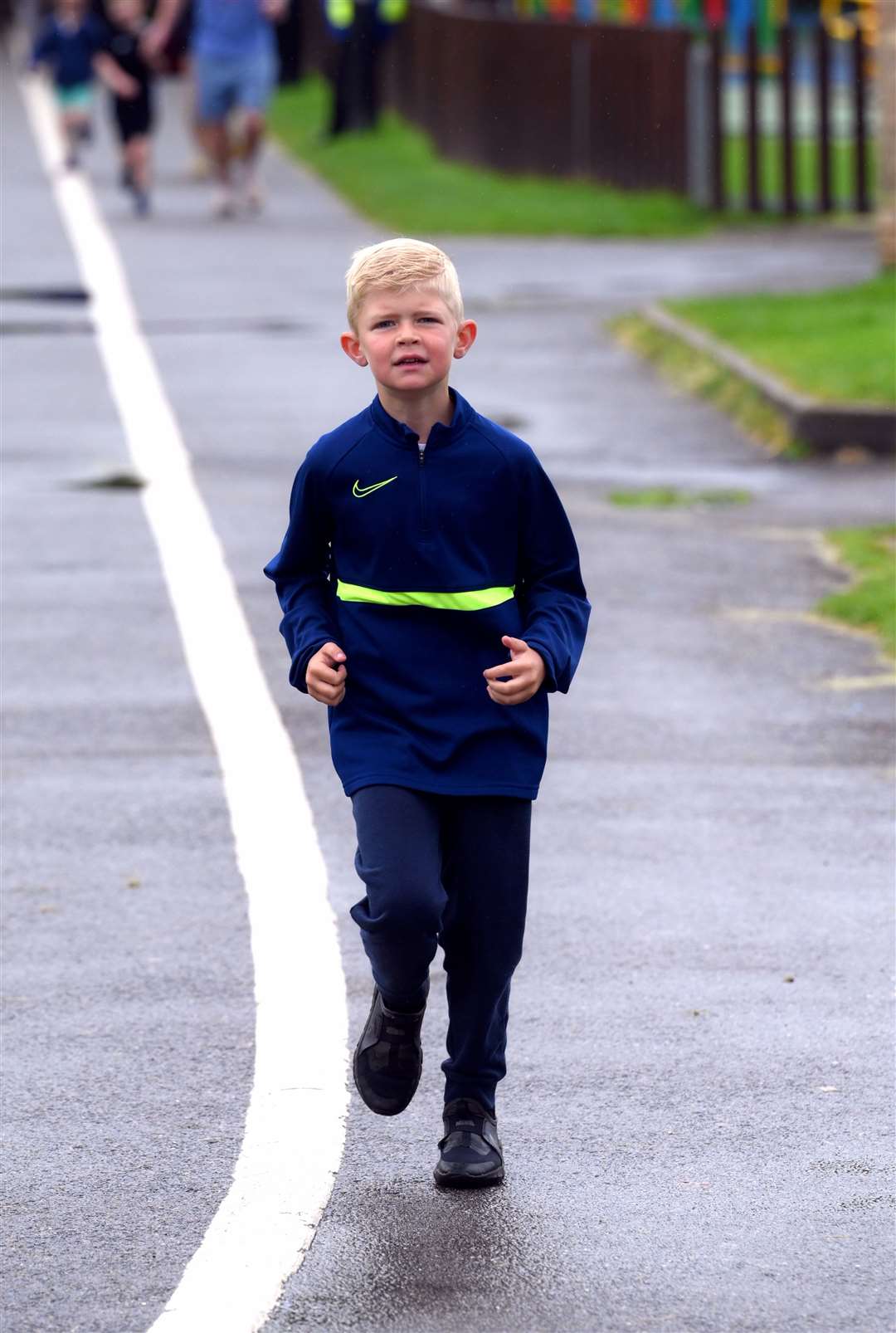 Youngsters wore fancy dress Wisbech Junior parkrun's sixth anniversary event