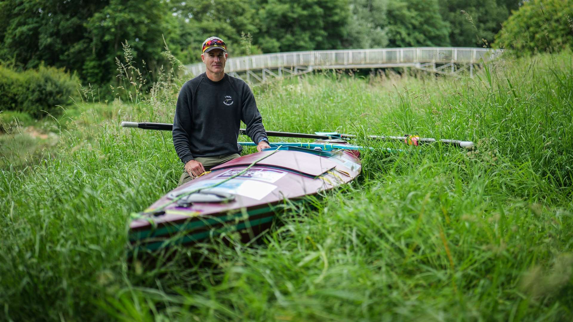 Mike Ellicock is marking his 50th birthday by attempting the rowing challenge (Phil Steere/PA)