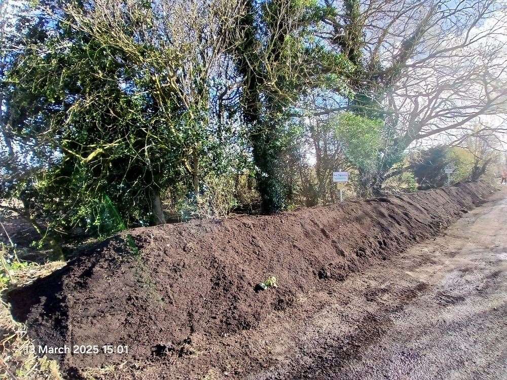 A fly-tipping hot spot in South Brink, Wisbech, has been cleared and deterrents put inplace in a bid to prevent future fly tips.
