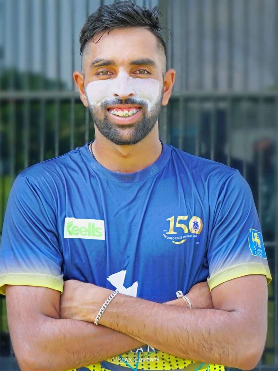 Wisbech Town all-rounder Shalin Navishka De Mel