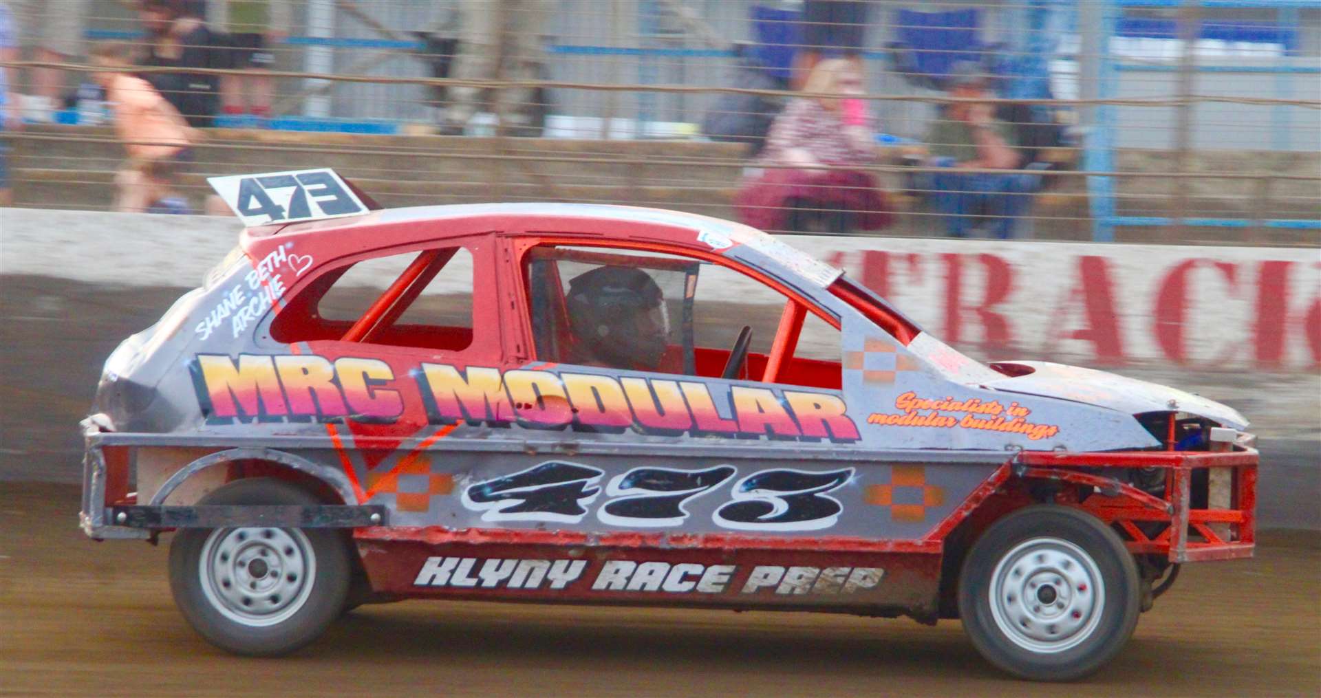 Dean Moat will be looking to win the 1300 Stock Car World Final at King’s Lynn this Saturday