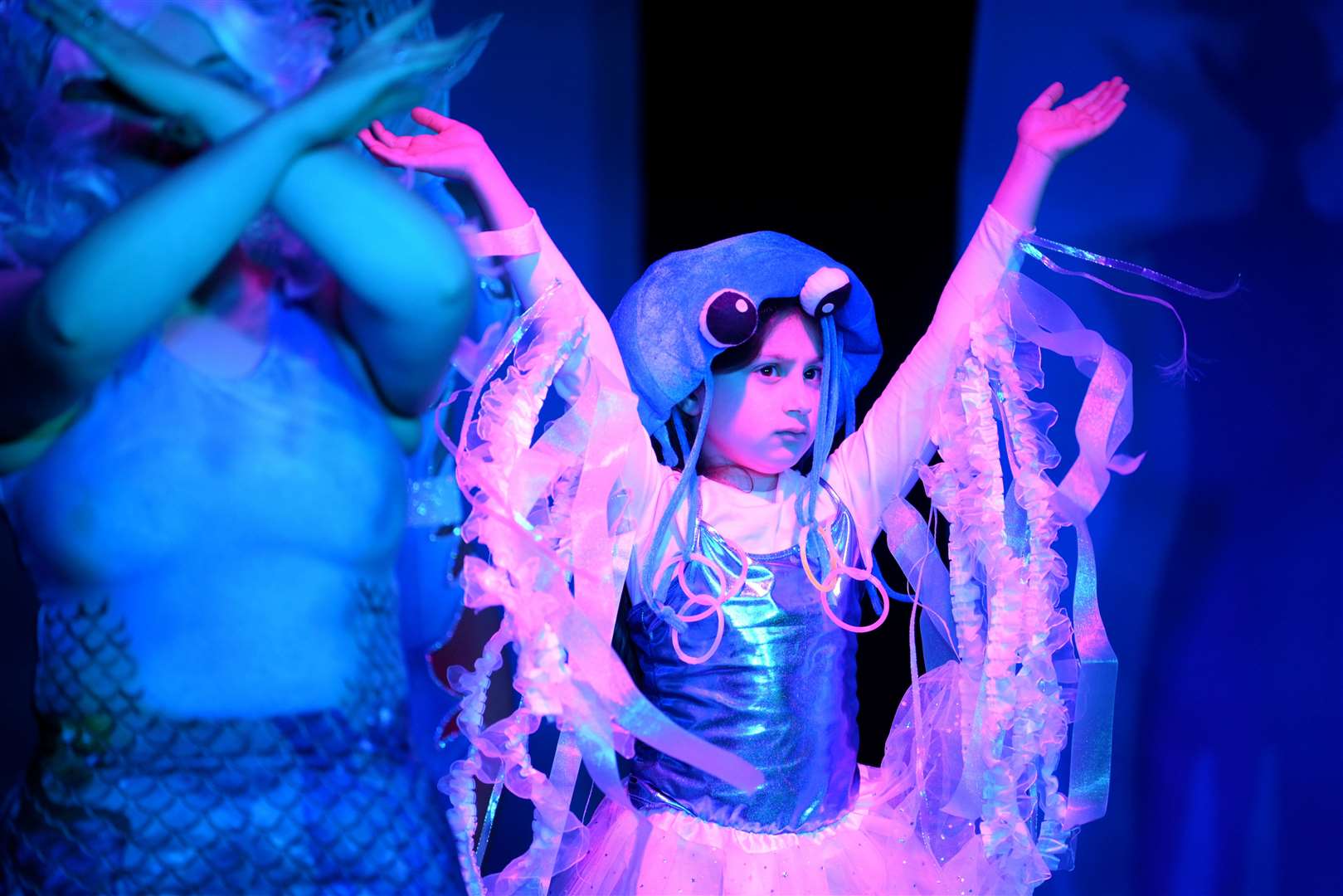 Nine Lives Theatre Company dress rehearsal of The Little Mermaid