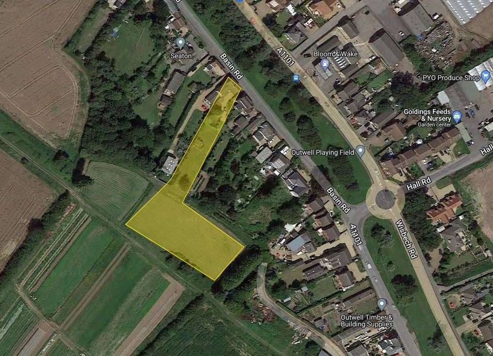 The location of the kennels in Outwell. Picture: Google Maps