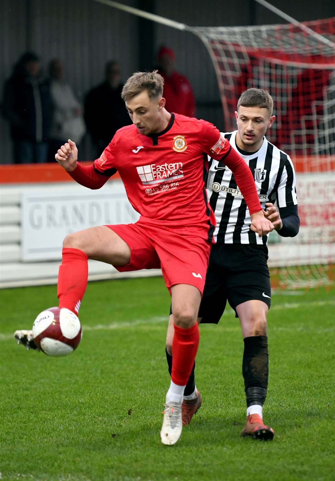 Sam Bennett scored from the penalty spot for Wisbech Town on Saturday.