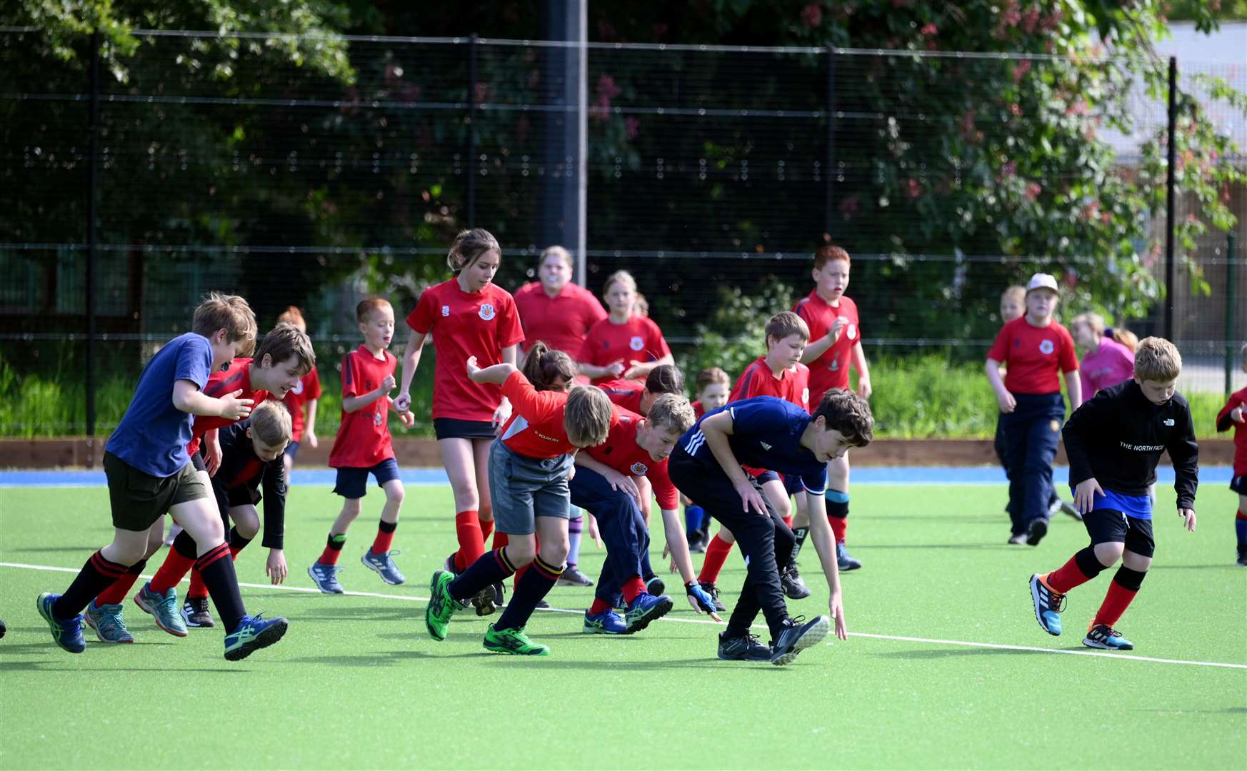 Wisbech Hockey Club players at Harecroft Road