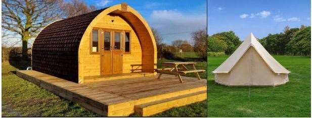 Planning permission has been granted for glamping at a site in Gorefield. (59807522)